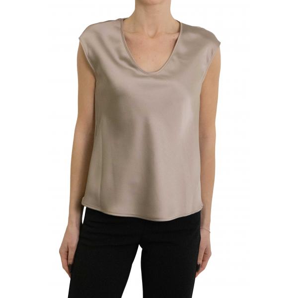 Top senza maniche scollo a v vestibilità fluida Imperial